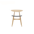 Ch33 Dining Stacking Chair med stoppad sittplats