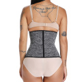 Groothandel froulju fitness waist Trainer korset mei rits