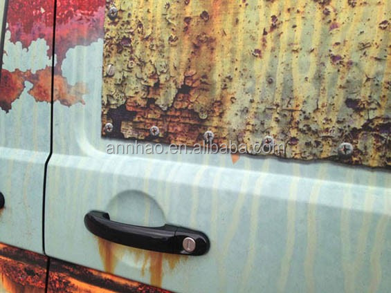 Air Bubble Free Pvc Car Rust Vinyl Stickers - 1.52x30m Wholesale, High ...