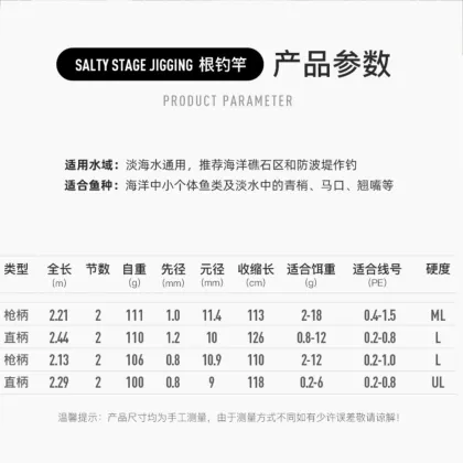 Ultralight AJING Fishing Rod: Rockfish Power with Fuji Components