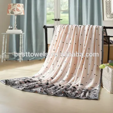 new design super soft flannel blanket