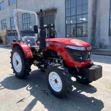 ロールバーと屋根を備えたミニ4WDトラクター、30馬力