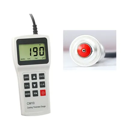 Yushi CM10N 0-2000um Eddy Current Nonferromagnetic Coating Thickness Meter