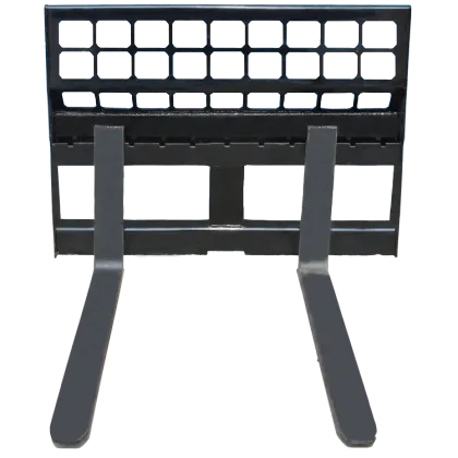 Skid Steer Pallet Forks Attachment for Excavators and Loaders - Home Use Construction Machinery