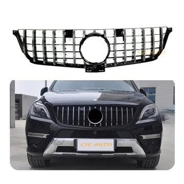 ML Grille GT W166 Front Bumper Grill for Mercedes Benz ML Class (W166) ML350/ML450/ML550 Body Kit 2013-2015