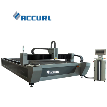 ACCURL CNC Fiber Laser Cutting Machine for Stainless Steel and Metal - 500W/1000W/2000W