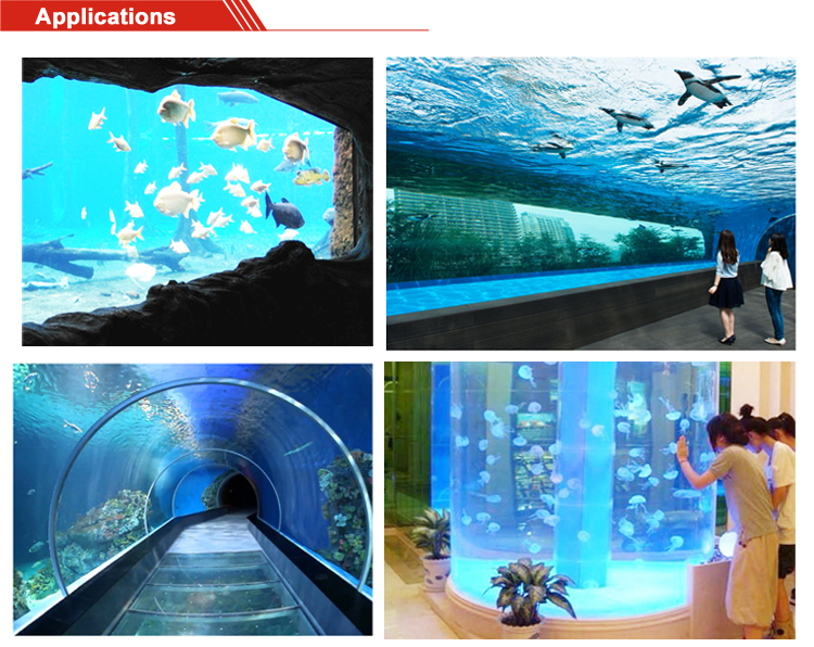 Acrylic aquarium tank