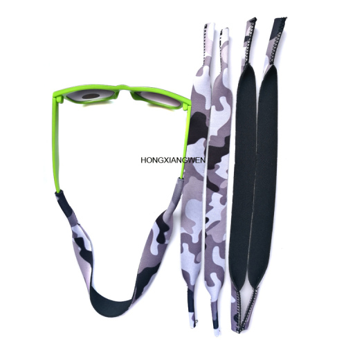 Correa de gafas de sol flotantes deportivas de neopreno multicolor