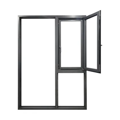 Customizable Glass Anti-Theft Casement Soundproof Windows for Houses and Villas