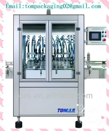 TOM-DGP-Z-8D PLC Controlled Piston Filling Machine