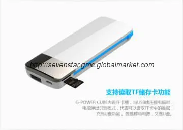 5000mAh portable power bank for  mobile phones