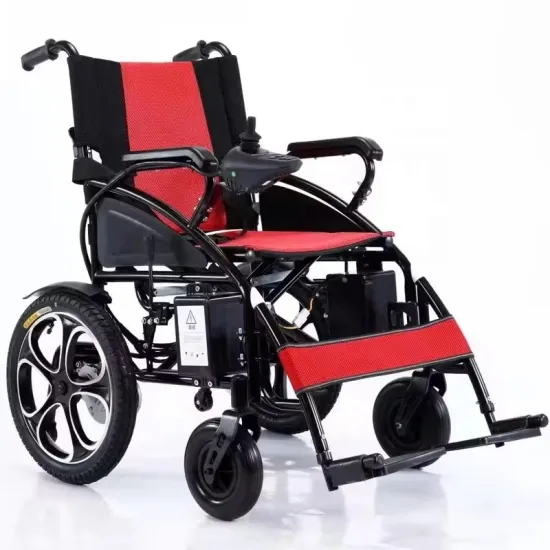 Low Price High Security Foldable Electric Wheelchair: A Convenient Mobility Solution for Disabled Individuals