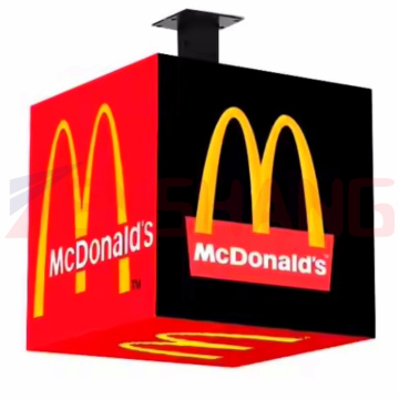 2024 Hot Selling Magic Cube LED Outdoor Display Screen with 6 Sides