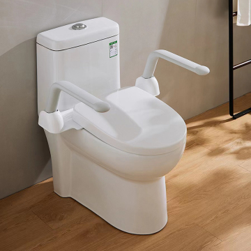 Toilet Safety Rail: Adjustable Grab Bar for Bathroom and Toilet Support