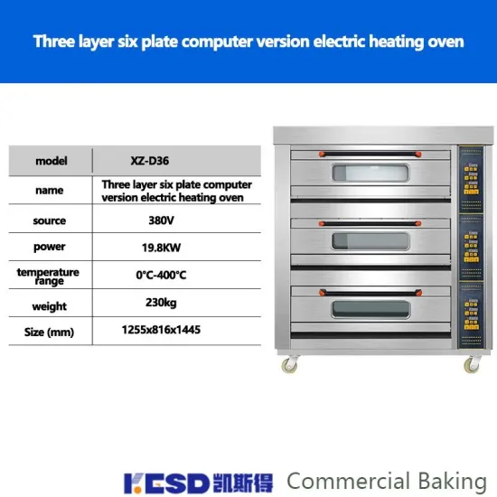 Pizza Cake Baking Oven Commercial Bread Baking Machine Bakery Equipment Gas 2 Deck 4 Trays Cake Pizza Bread Bakery Oven