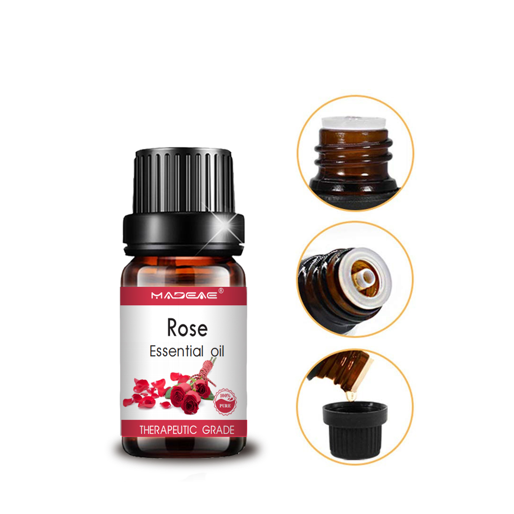 óleo essencial de rosa búlgara natural 10 ml de óleo essencial