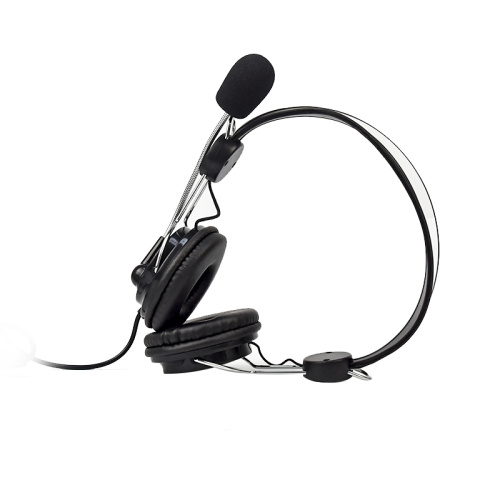 Computer Headset Wired USB & 3.5MM Headphones With Mic