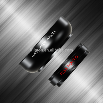 2016 New arrival High Quality Optical Glass 37mm 0.45X Wide Angle Camera Selfie Cell Phone Lens