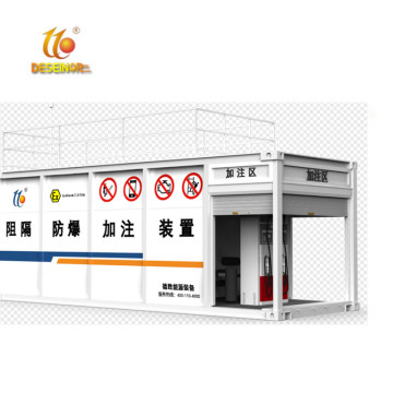 Latest Design for Container Type Fuel Stations