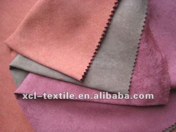 XCL 2013 super soft short velboa fabric /fleece fabric/ real suede fabrics