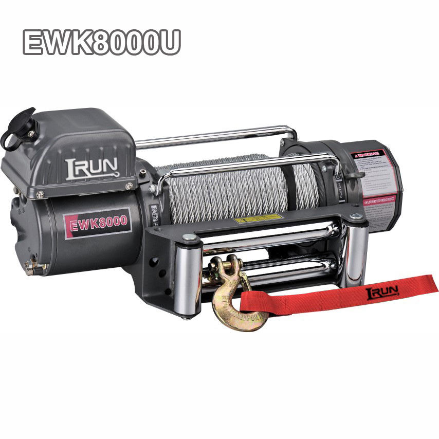 8000lb Electric winch with Permanent Magnet Motor