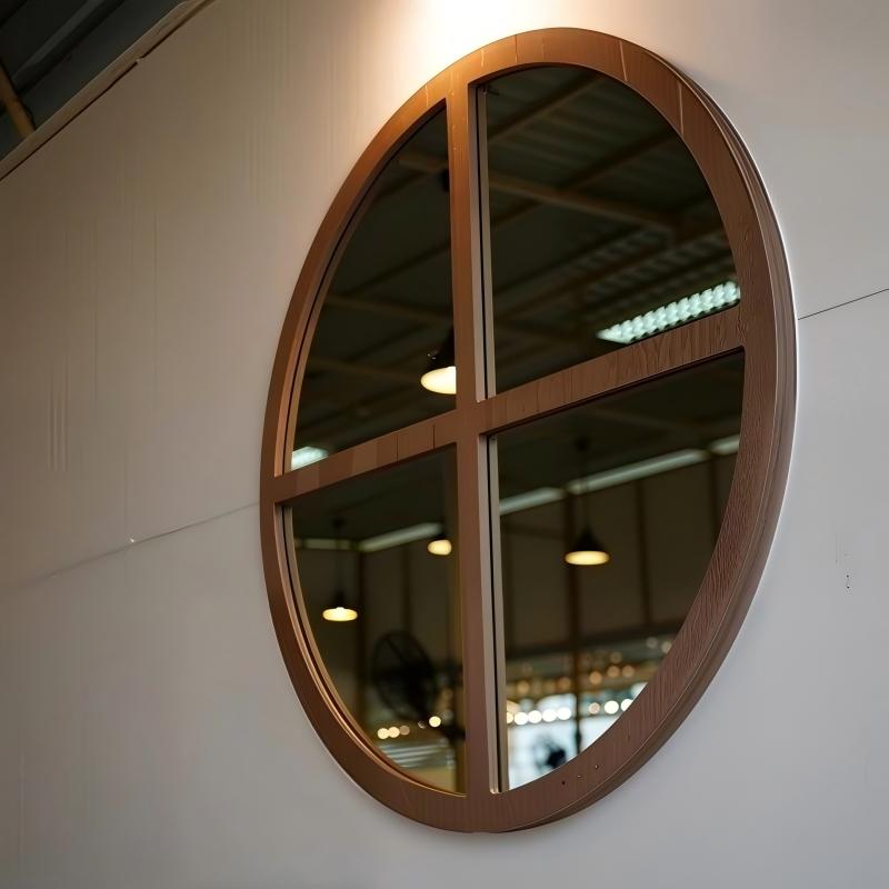 Custom-shaped cut transparent laminated glass