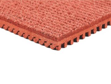 9-13mm thickness Prefabricated Rubber Running Track