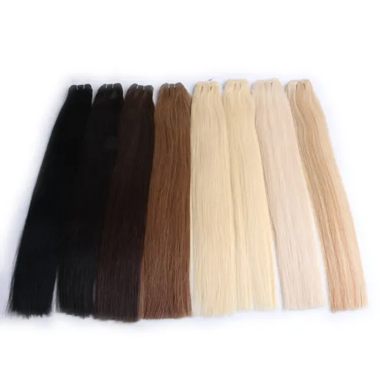 Wholesale high quality cuticle aligned virgin hair Russian Remy Hair Extensions