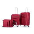 goedkope polyester trolley bagage spinner wielen