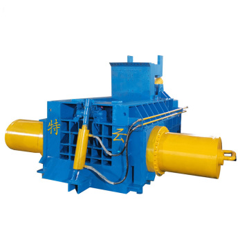 Horizontal Hydraulic Baler for Metal Recycling: Copper, Steel, and Brass