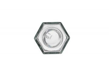 Glass Hexagon Jars 65ml