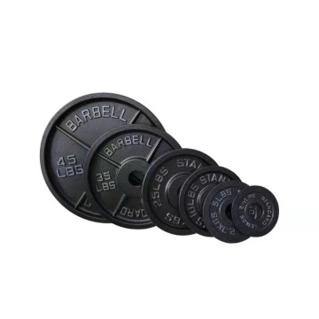 Manufacture Gym Standard Cast Iron Weight Plate Bumper Plates Top Quality Gym Weight Plates