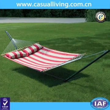 Hot Sell Portable Quilted Hammock with stand