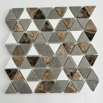 Triangular Combination Three-Colour Interior Wall Decoration