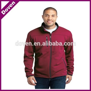 2015 new style softshell jackets with front zip pocket
