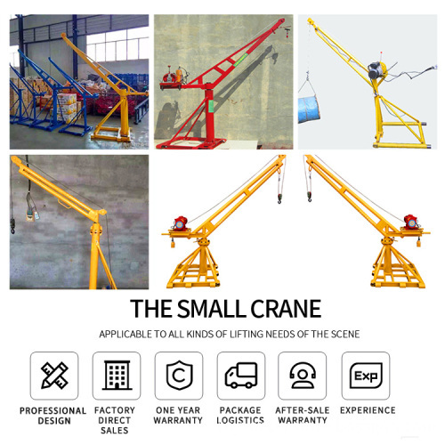 Wholesale Portable Building Materials Lifting Equipment: Discover the Ultimate Mini Crane for Outdoor Projects