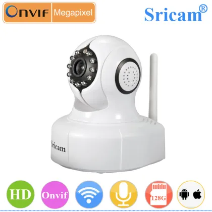 Sricam SP011 P2P HD Infrared Nightvision Indoor Smart Link Ip Camera