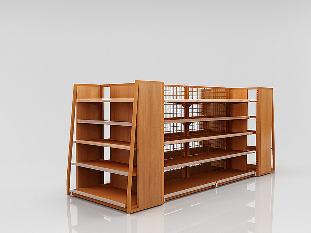 Steel Wood Shelving