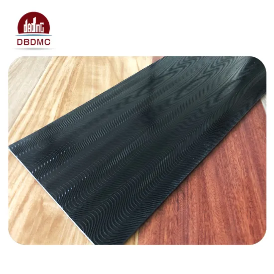 UV Surface Treatment Plastic Flooring Type Decorative Pvc Vinyl Floor