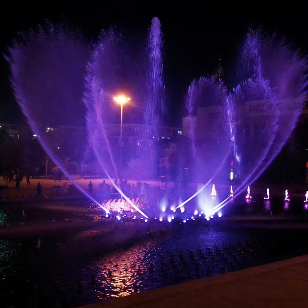dancing fountain