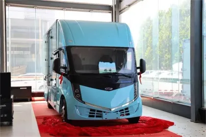 ISUZU Qingling new electric light truck EVW100 electric pickup truck is a high-speed pure electric cargo truck