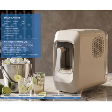 Single Sliding Door Ice Maker