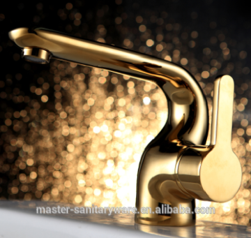 gold basin faucet good quality