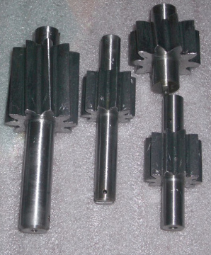 เครื่องกลึง CNC Worm Gear Screw Shaft
