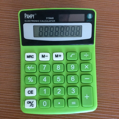 Anggaran plastik Desktop Kalkulator - 8 digit