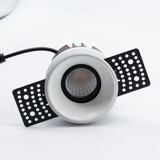 30 Degrees Adjustable Trimless LED Downlight Spotlight for Home