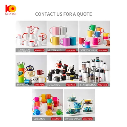 Customizable Color Changing Sublimation Mugs with Logo Printing