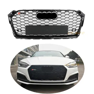 High Quality Car Accessories Front Bumper Grille Upgrade RS5 Style Mesh Grille for Audi A5 S5 B9 F5 2016 2017 2018
