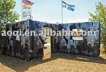 inflatable paintball door