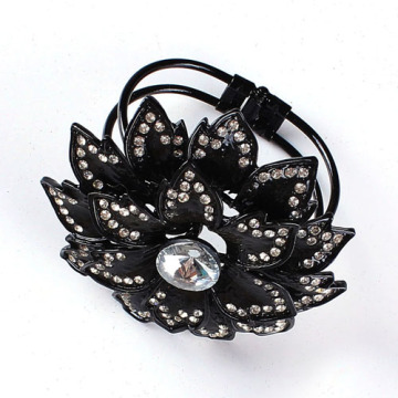 Hot Sell Black Flower Bracelets Crystal Ynb-089